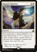 Regna's Sanction (BBD-030) - Battlebond Foil