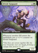 Elvish Vanguard (SLD-762) - Secret Lair Drop: (Extended Art) Foil
