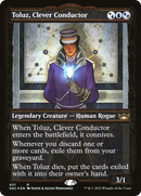 Toluz, Clever Conductor (SNC-401) - Streets of New Capenna: (Showcase) Foil
