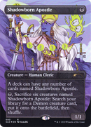 Shadowborn Apostle (SLD-680) - Secret Lair Drop: (Full Art) (Borderless) Foil