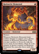 Rotisserie Elemental (PPWOE-148P) - Wilds of Eldraine Promos