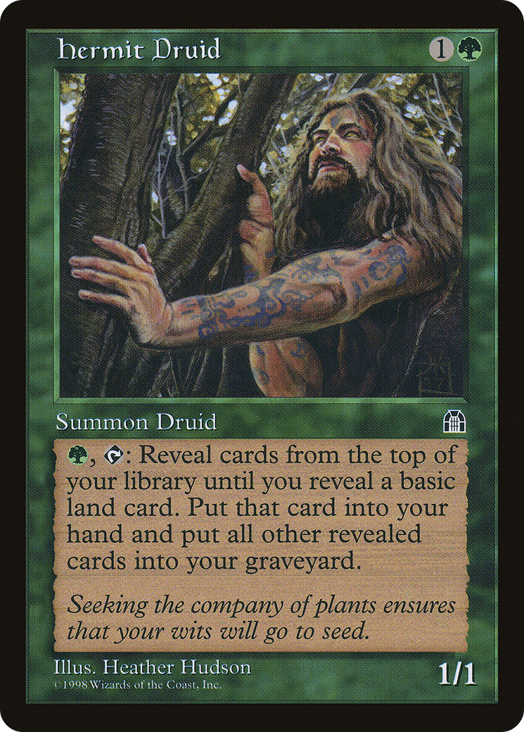 Hermit Druid (STH-) - Stronghold