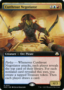 Cutthroat Negotiator (MOC-127) - March of the Machine Commander: (Extended Art) Foil