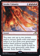 Invoke Calamity (PRE-147S) - Kamigawa: Neon Dynasty Promos Foil