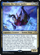 Kotose, the Silent Spider (PRE-228S) - Kamigawa: Neon Dynasty Promos Foil