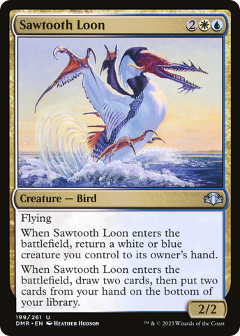Sawtooth Loon (DMR-199) - Dominaria Remastered