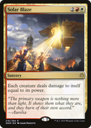 Solar Blaze (PPELD-216) - War of the Spark Promos