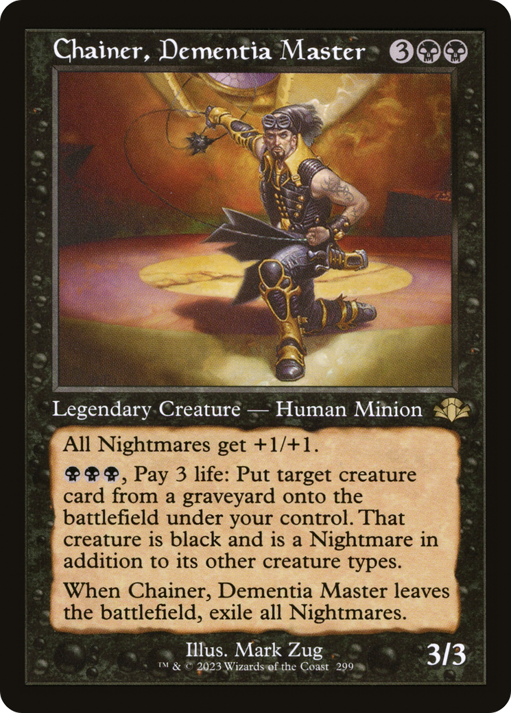 Chainer, Dementia Master (DMR-299) - Dominaria Remastered Foil