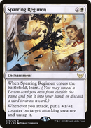 Sparring Regimen (PPSTX-29P) - Strixhaven: School of Mages Promos