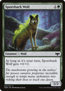 Sporeback Wolf (VOW-223) - Innistrad: Crimson Vow Foil