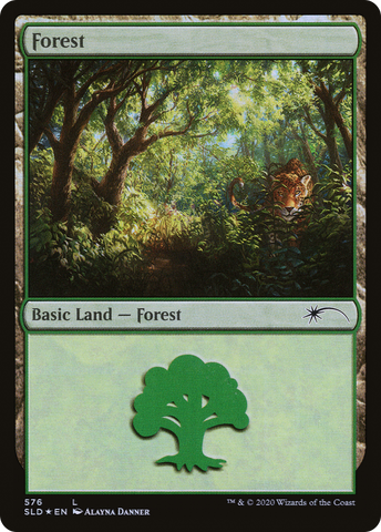 Forest (SLD-576) - Secret Lair Drop Foil