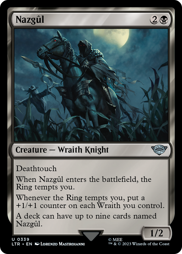 Nazgûl (LTR-339) - The Lord of the Rings: Tales of Middle-earth Foil