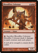 Bloodfire Colossus (10E-191) - Tenth Edition Foil