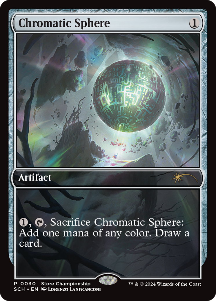 Chromatic Sphere (GAME-030) - Store Championships Foil