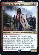 Queen Kayla bin-Kroog (PRE-218S) - The Brothers' War Promos Foil
