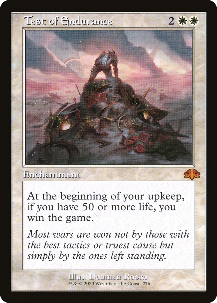 Test of Endurance (DMR-276) - Dominaria Remastered Foil
