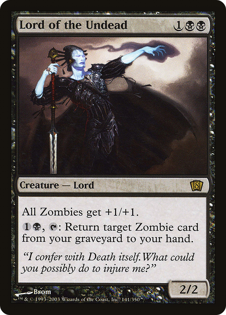 Lord of the Undead (8ED-141★) - Eighth Edition Foil