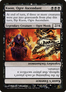 Kuon, Ogre Ascendant // Kuon's Essence (SOK-078) - Saviors of Kamigawa