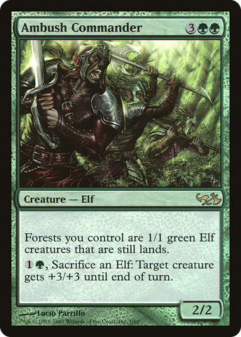 Ambush Commander (EVG-001) - Duel Decks: Elves vs. Goblins Foil