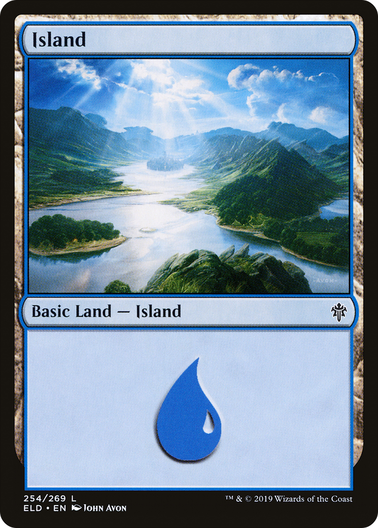 Island (ELD-254) - Throne of Eldraine