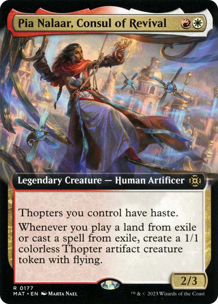 Pia Nalaar, Consul of Revival (MAT-177) - March of the Machine: The Aftermath: (Extended Art)
