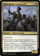 Wintermoor Commander (MOC-345) - March of the Machine Commander