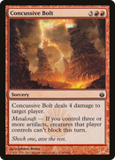 Concussive Bolt (MBS-060) - Mirrodin Besieged Foil