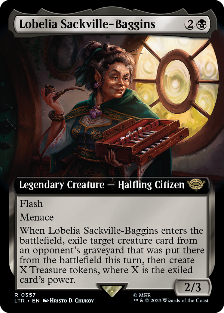 Lobelia Sackville-Baggins (LTR-357) - The Lord of the Rings: Tales of Middle-earth: (Extended Art)