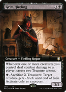 Grim Hireling (AFC-294) - Forgotten Realms Commander: (Extended Art)