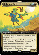 Flubs, the Fool (BABP-356) - Bloomburrow Commander: (Extended Art) Foil