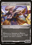Imperial Subduer (NEO-310) - Kamigawa: Neon Dynasty: (Showcase) Foil