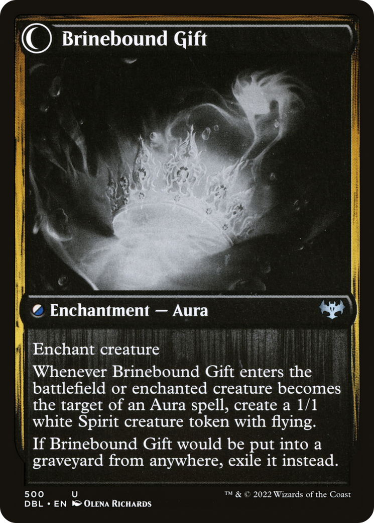 Brine Comber // Brinebound Gift (DBL-500) - Innistrad: Double Feature: (Double Faced Transform)
