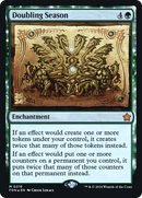 Doubling Season (PRE-216) - Foundations Promos: (enchantment) Foil