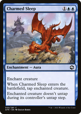 Charmed Sleep (AFR-050) - Adventures in the Forgotten Realms Foil