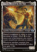 Daxos, Blessed by the Sun (MUL-002) - Multiverse Legends: (Showcase, enchantment) Foil