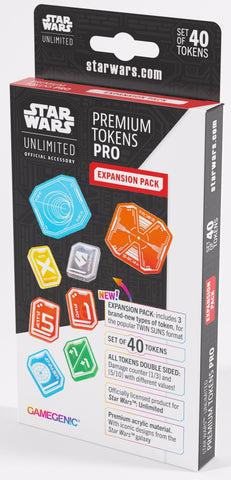 Gamegenic Star Wars Unlimited Premium Tokens PRO Expansion Pack