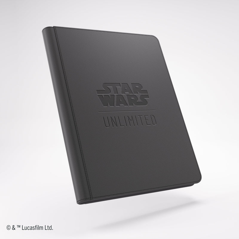 Gamegenic Star Wars Unlimited Zip-Up Album 18- Pocket - Black