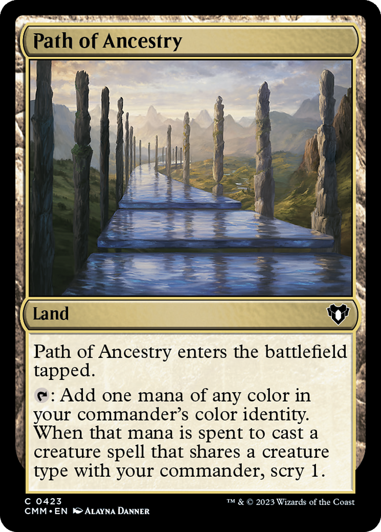 Path of Ancestry (CMM-423) - Commander Masters