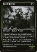 Rural Recruit (DBL-483) - Innistrad: Double Feature Foil