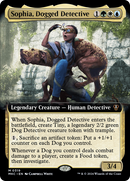 Sophia, Dogged Detective (MKC-319) - Murders at Karlov Manor Commander: (Extended Art) Foil
