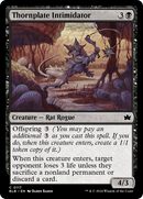 Thornplate Intimidator (BLB-117) - Bloomburrow Foil