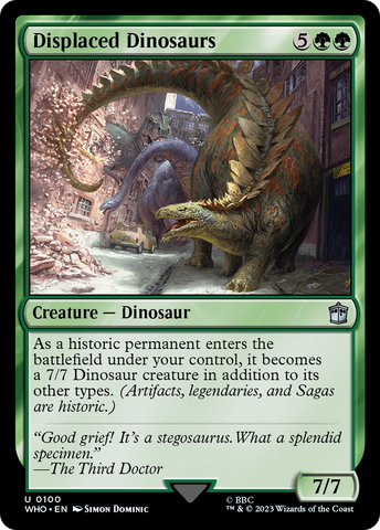Displaced Dinosaurs (WHO-100) - Doctor Who