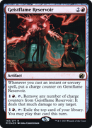 Geistflame Reservoir (PRE-142S) - Innistrad: Midnight Hunt Promos Foil