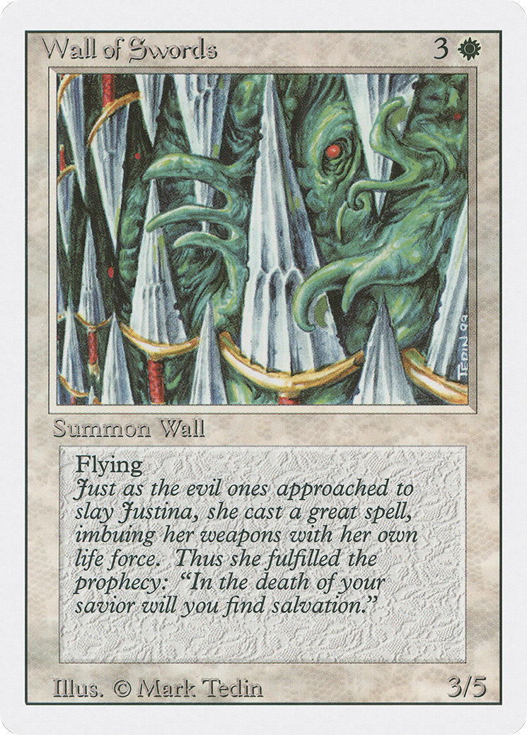Wall of Swords (3ED-043) - Revised Edition