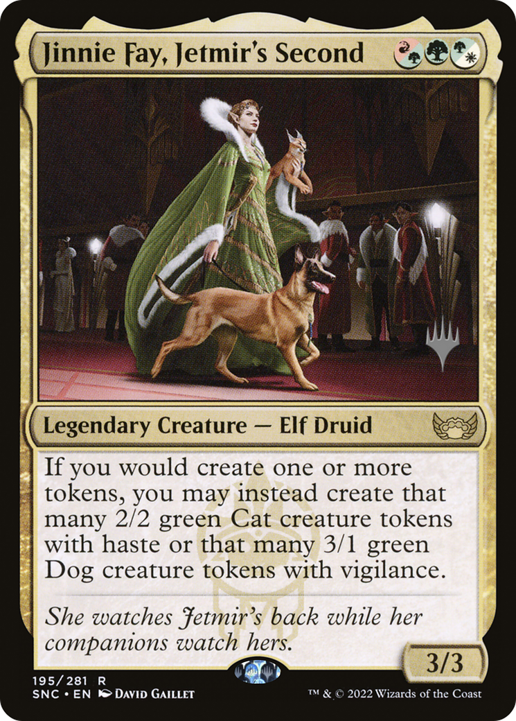 Jinnie Fay, Jetmir's Second (PPSNC-195P) - Streets of New Capenna Promos