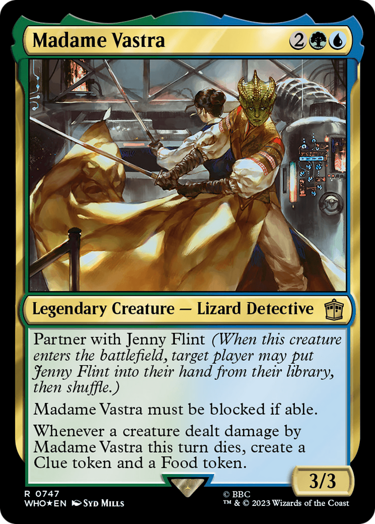Madame Vastra (WHO-747) - Doctor Who Foil