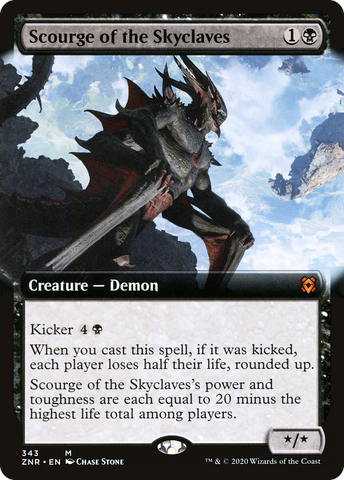 Scourge of the Skyclaves (ZNR-343) - Zendikar Rising: (Extended Art) Foil