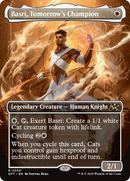Basri, Tomorrow's Champion (Borderless) (DFT-355) - Aetherdrift (Borderless) Foil
