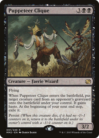 Puppeteer Clique (MM2-091) - Modern Masters 2015 Foil