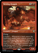 Nesting Dragon (CMM-546) - Commander Masters Etched Foil